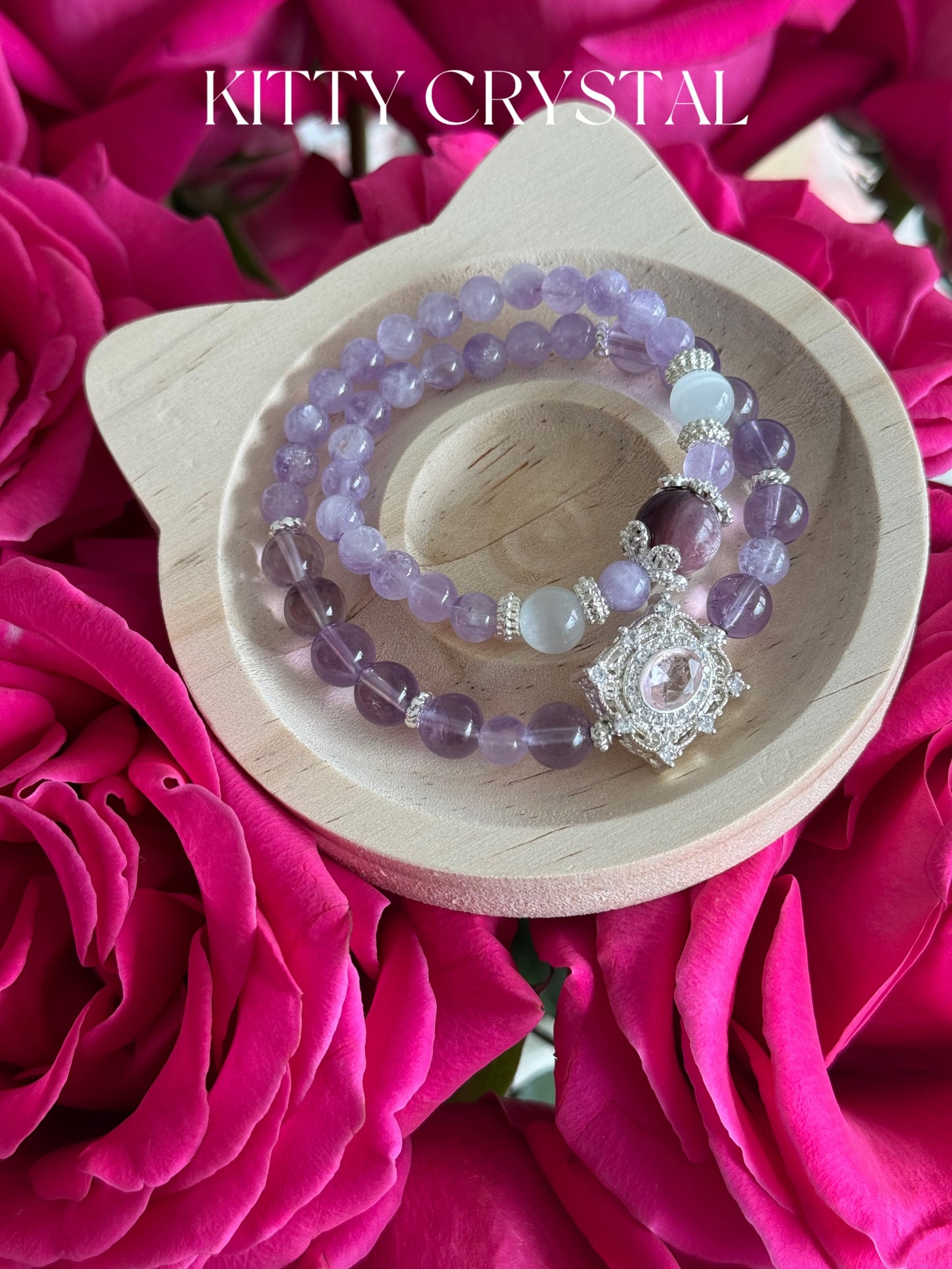 LAVENDER DREAM - Light Lavender Amethyst Bracelet